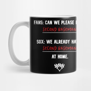 We've Got Players at Home (Second Base) Mug